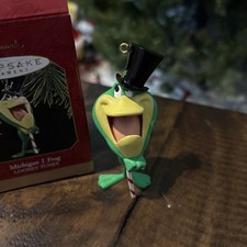 Hallmark Keepsake Ornament Collezione Looney Tunes Michigan J. Frog