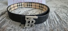 Cintura Burberry nero/beige (2