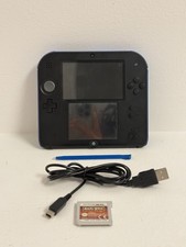 NINTENDO 2DS NERO/BLU – CON PENNINO ORIGINALE E CARICATORE 🔌✨