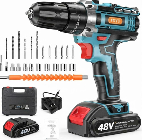 Trapano avvitatore batteria - a,