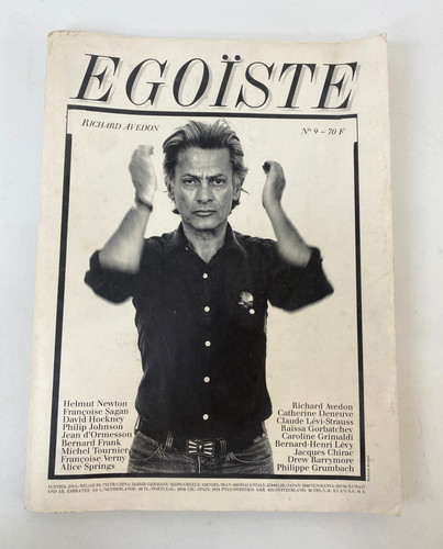Magazine egoiste richard - magazine, no.9
