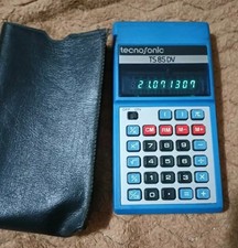calcolatrice vintage TecnoSonic TS 85DV