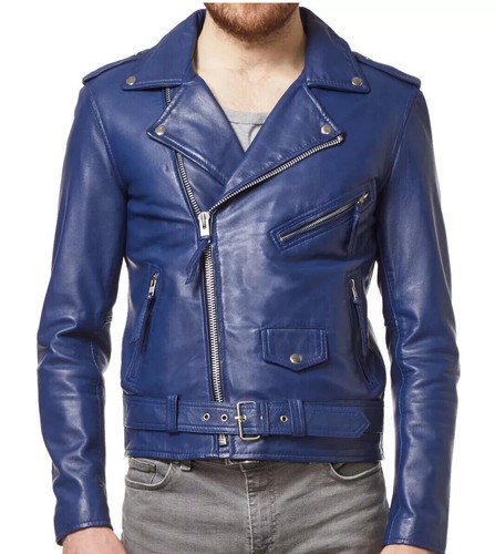 Giacca moto uomo - vera, pelle