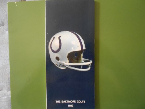1980 baltimore colts media - baltimore,