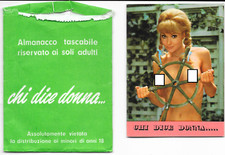 1971 - CHI DICE DONNA... - CALENDARIETTO PROFUMATO DA BARBIERE - MIGNANI BOLOGNA