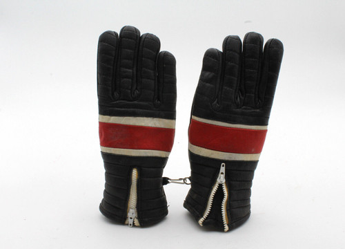 Guanti moto similpelle - guanti,