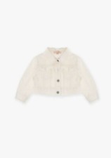 PLEASE GIACCHETTO DENIM JEANS