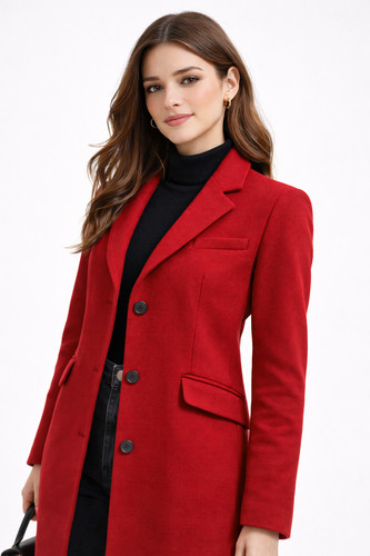 Zara cappotto sartoriale - sartoriale, rosso
