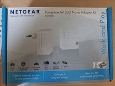 Netgear Powerline AV 200 Nano Adapter XAV2101 100PAS Da Muro .