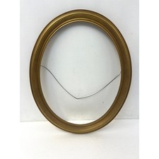 Cornice portafoto ovale - , oro