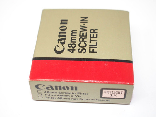 Filtro lucernario canon 48mm - canon,