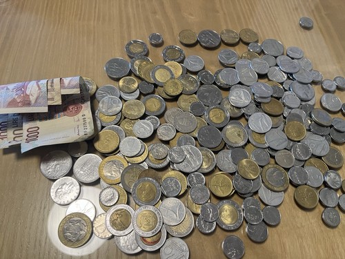 Lotto monete banconote - banconote, lire