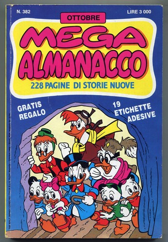 445 mega almanacco walt - almanacco, ed.