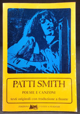 Patti smith poesie canzoni - patti,