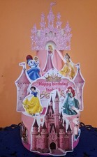 Torta finta scenografica bimba