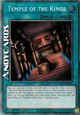 TEMPLE OF THE KINGS (Tempio Dei Re) • Rara Starlight • MP25 EN017 • 1Ed • Yugioh