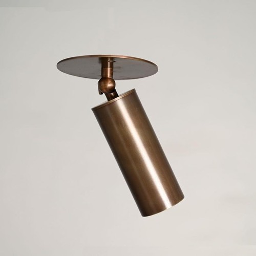 Faretto moderno ottone - moderno, in