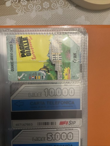 Schede telefoniche pagine - telefoniche,