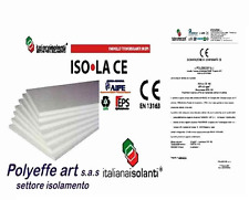 20 PANNELLI IN POLISTIROLO ISOLAMENTO TERMICO DENSITA' 15 KG MC 100 x 50 x 1 CM