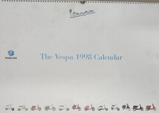 Calendario Piaggio 1998