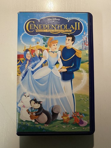 Vhs disney cenerentola - disney,