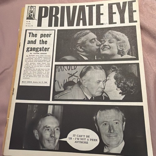 Private eye magazine - eye, from
