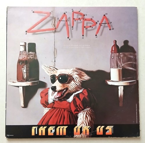 2lp frank zappa them or - zappa, us