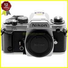 Nikon FA Silver fotocamera a pellicola, macchina fotografica reflex. Revisionata