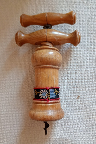 Cavatappi vintage legno a - vintage,