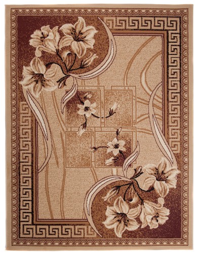 Tappeto moderno beige pelo