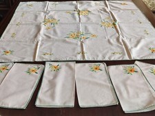 tovaglie punto ago ricamate a mano vintage punto croce tovaglia pizzo