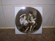 piastrella da parete ceramica alcora vintage LA PINOSA S.L ricci mangiano frutta