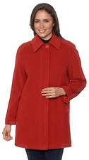 Cappotto kesta rosso donna - kesta,