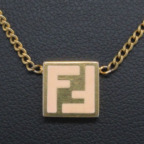 Collana fendi zucca placcata - collana,