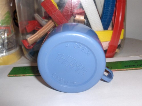 Tazza vintage blu marca - tazza,