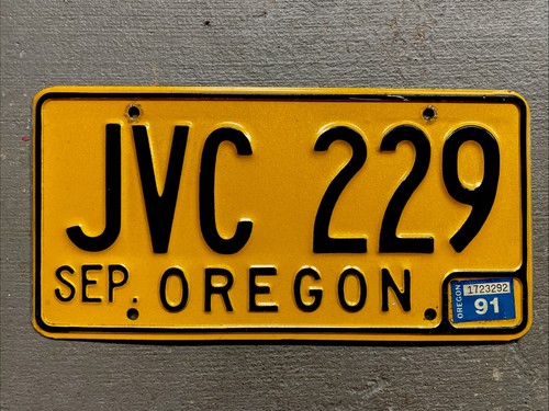 Adesivo vintage oregon - adesivo, targa