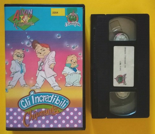 Vhs gli incredibili chipmunks - gli,