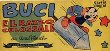 [368] ALBI TASCABILI DI TOPOLINO ed. Mondadori 1950 n. 83 "Buci razzo colossale"