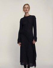 ZARA LONG SHIMMERY DRESS