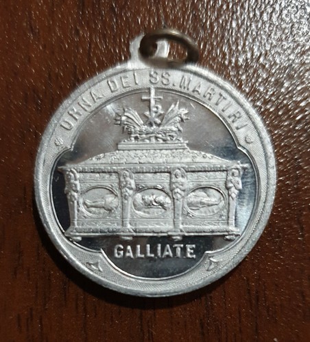 Galliate medaglietta - galliate,