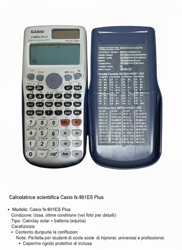Calcolatrice scientifica - calcolatrice,