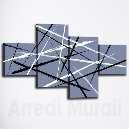 Set quadri astratti - moderni, su