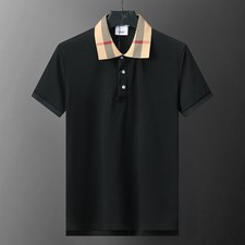 polo burberry uomo nera in