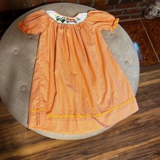 Abito Mom&Me arancione Gingham