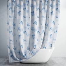 Tenda doccia tessuto bianco - doccia,