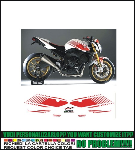 Adesivi fz6 abarth - abarth, kit