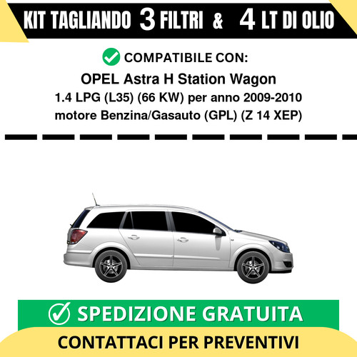 Tagliando per opel - per, h