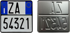 Riproduzione Targa Moto