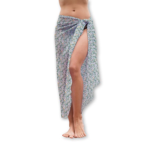 Verde ditsy fiori design - ditsy,