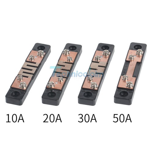 Shunt esterno 50a 75mv - shunt,
